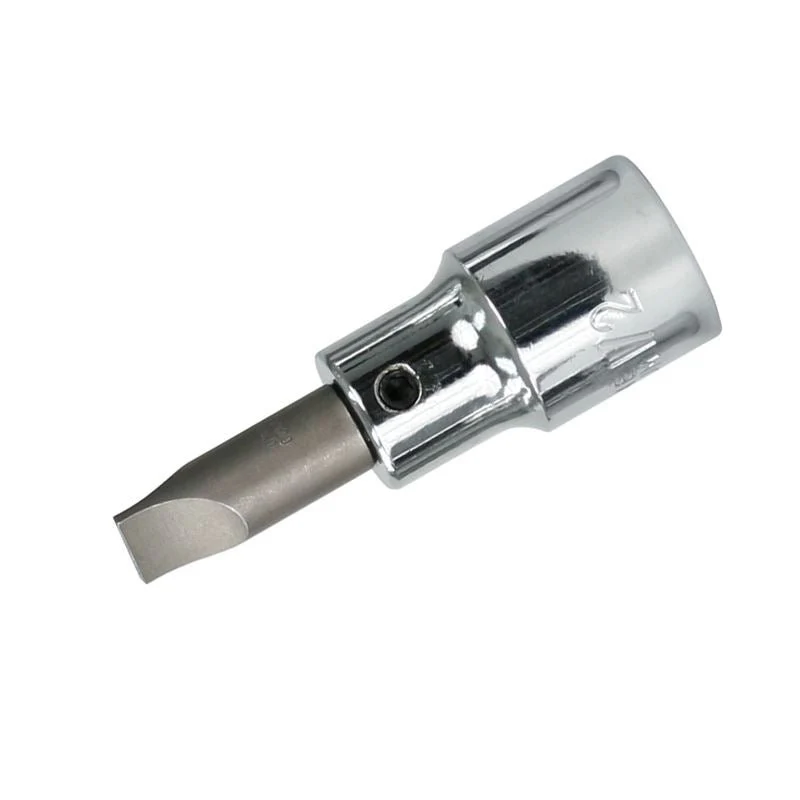 Wiha Slotted Bit Socket 1/2in Square Drive 8mm