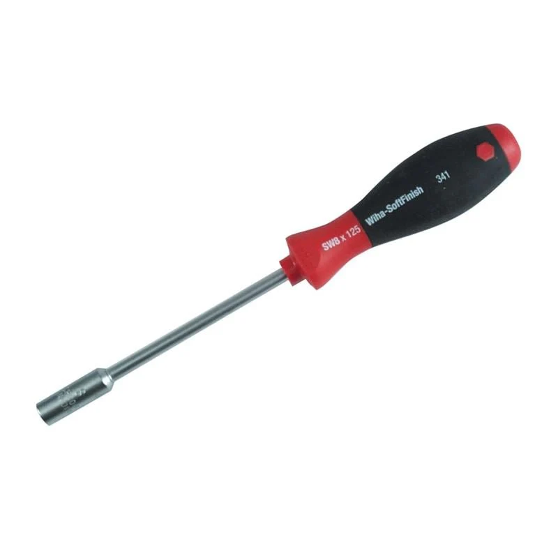 Wiha SoftFinish Nut Driver 6.0mm x 125mm