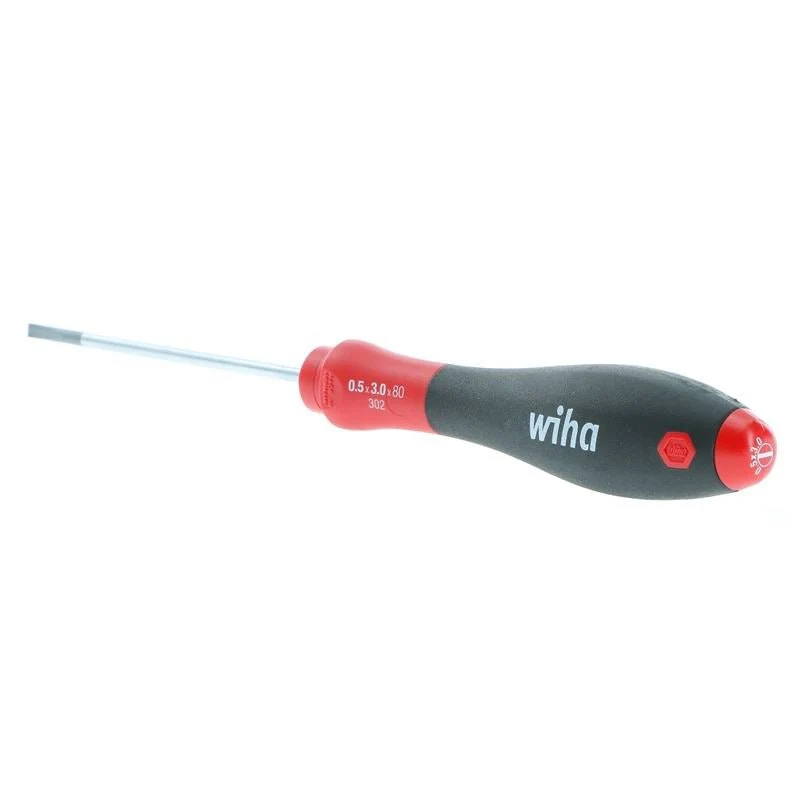 Wiha SoftFinish Slotted Driver 3.0 x 80mm - Image 2