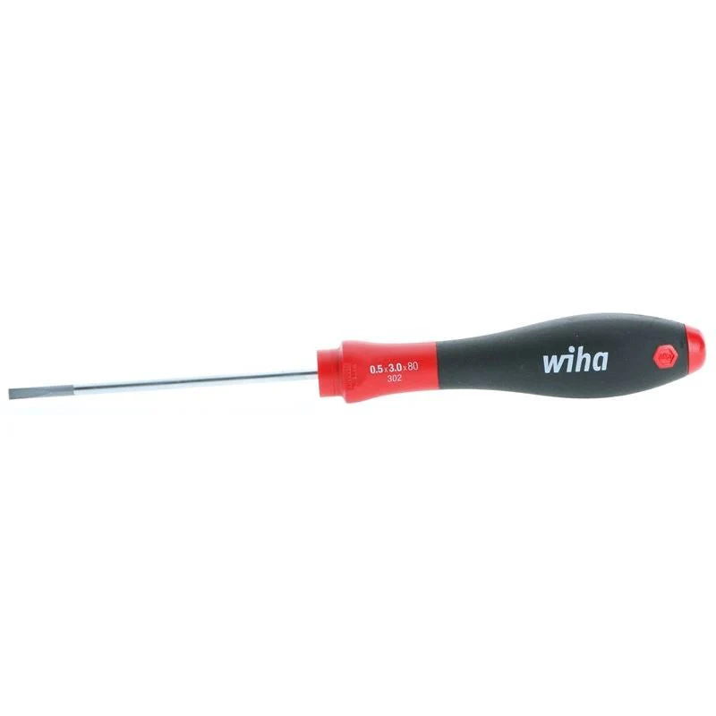 Wiha SoftFinish Slotted Driver 3.0 x 80mm - Image 3