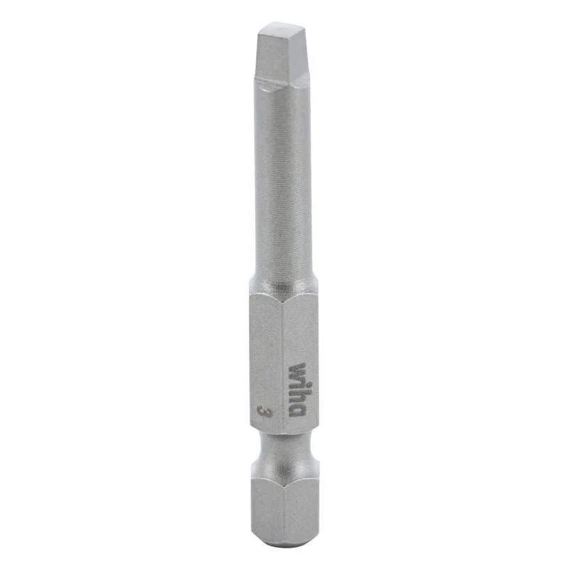 Wiha Square Power Bit #3 x 50mm Pack of 10 Bits - Image 2