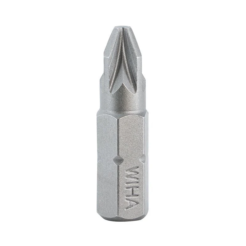 Wiha Terminator Impact Insert Bit Pozi #2 Pack of 2 Bits - Image 2