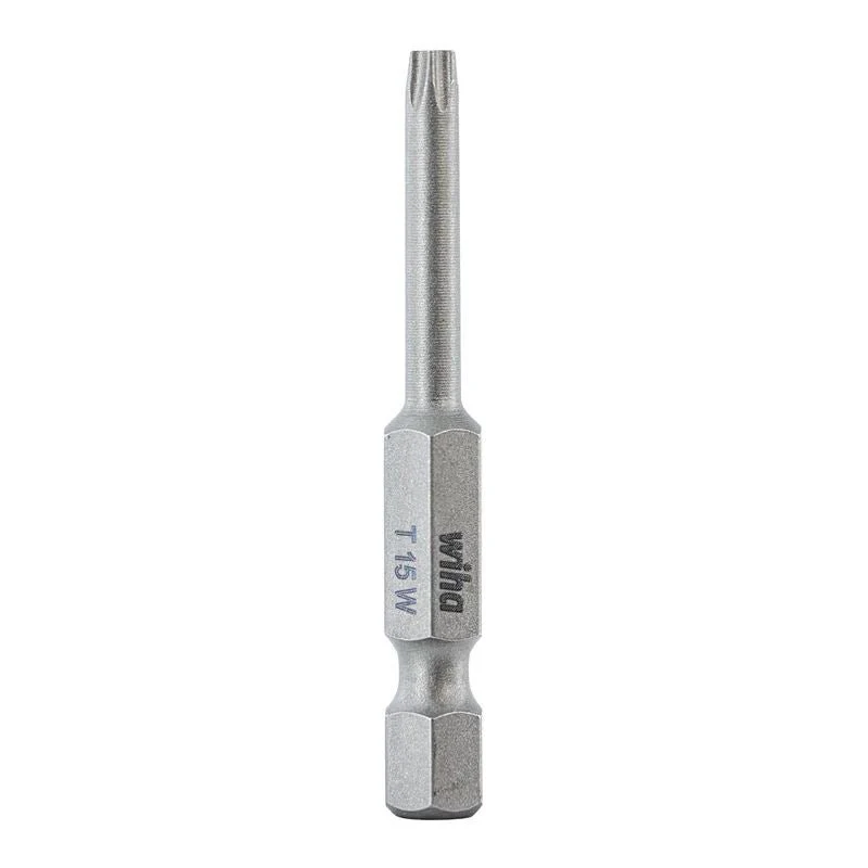 Wiha Torx Align Power Bit T15 x 50mm Pack of 10 Bits