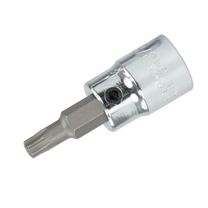 Wiha Torx Bit Socket 3/8in Sq Drive T55