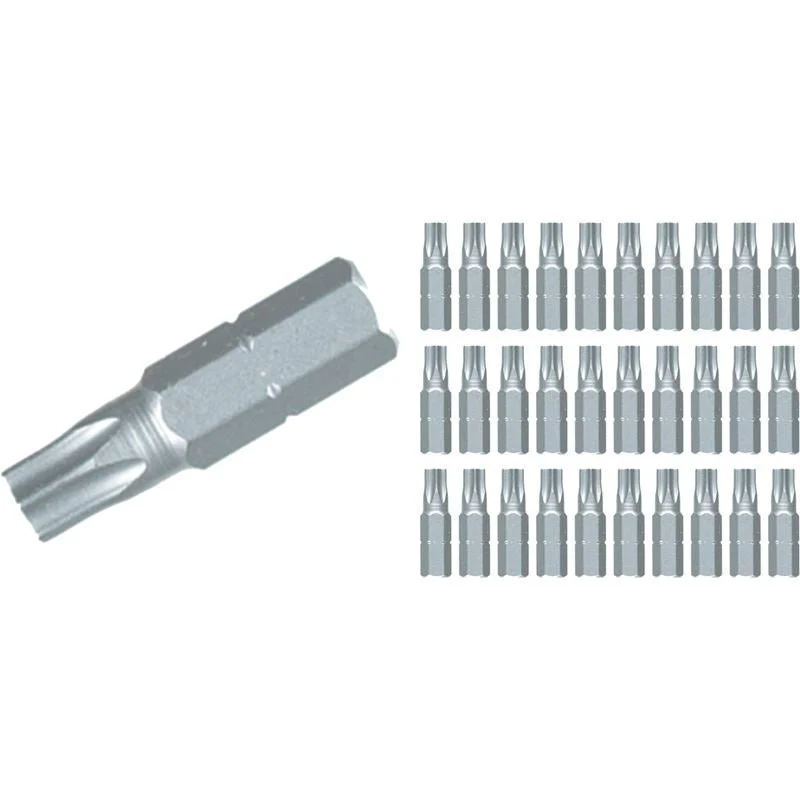 Wiha Torx Contractor Insert Bit T7 Bulk Pack of 30 Bits