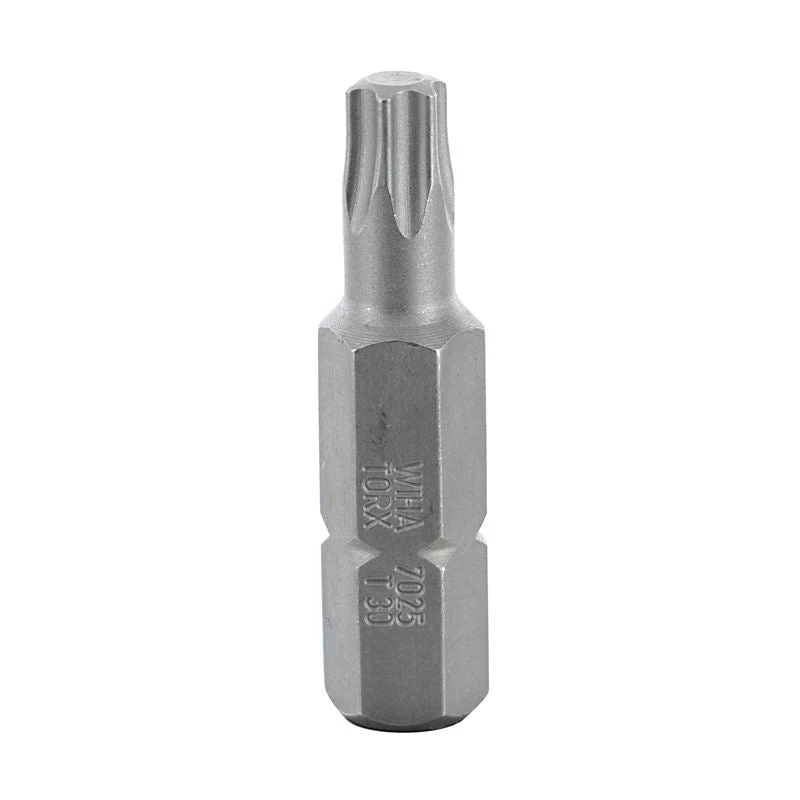 Wiha Torx Insert Bit 5/16 Drive T30 x 35mm Pack of 10 Bits