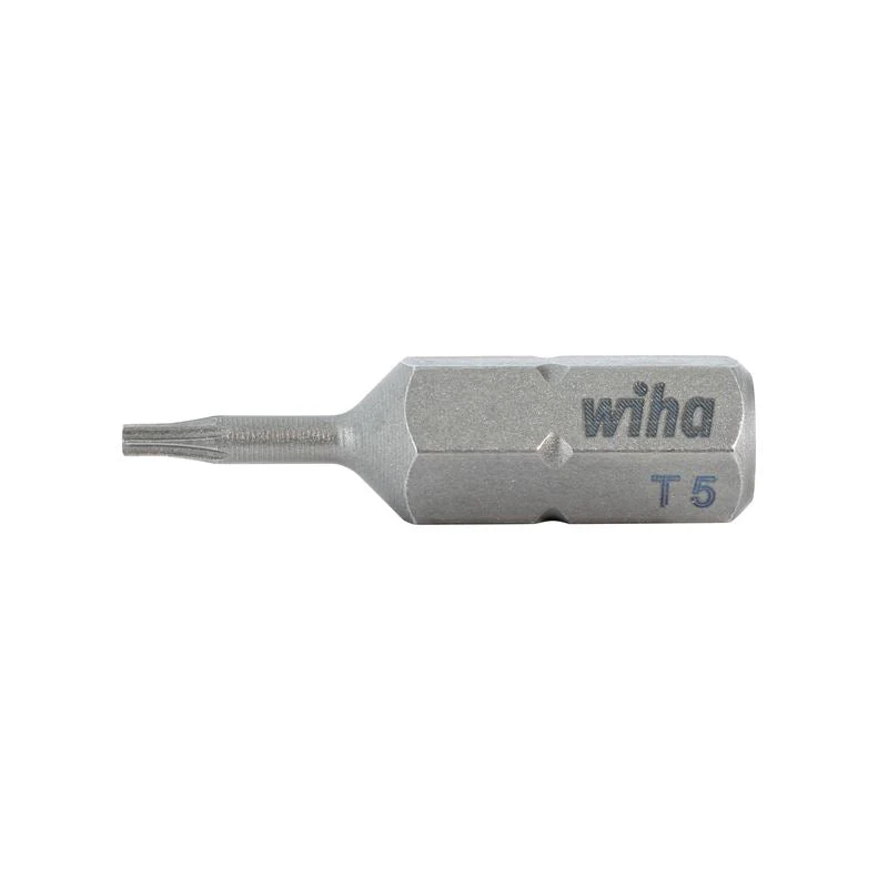 Wiha Torx Insert Bit T5 x 25mm Pack of 10 Bits - Image 5