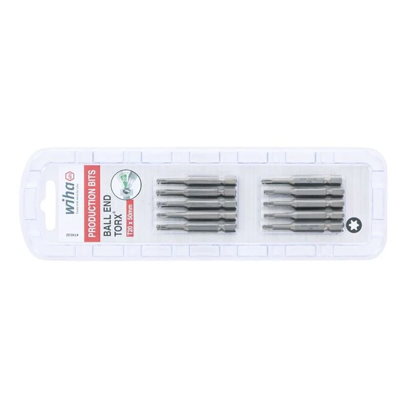 Wiha Torx Power Bit T27 x 50mm Pack of 10 Bits - Image 3