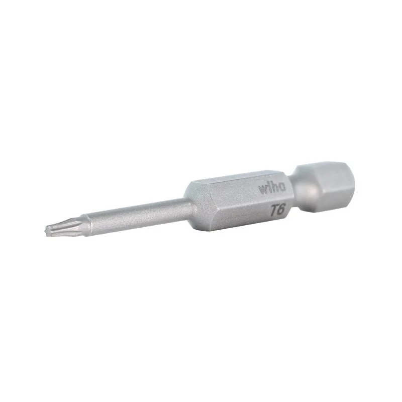 Wiha Torx Power Bit T6 x 50mm Pack of 10 Bits - Image 2