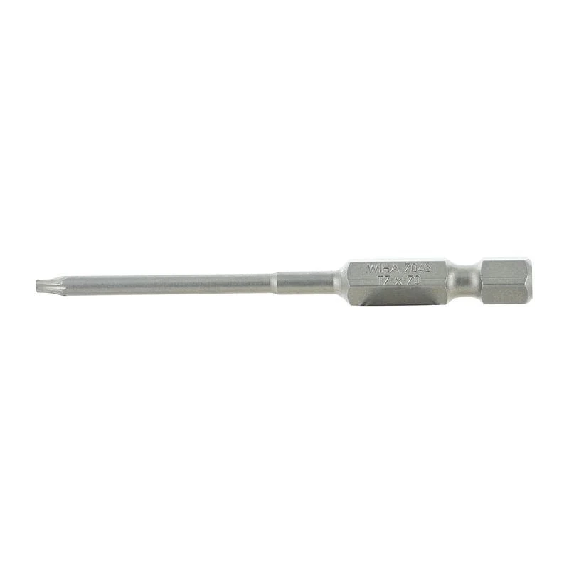 Wiha Torx Power Bit T7 x 70mm (2.75in) Pack of 10 Bits - Image 2