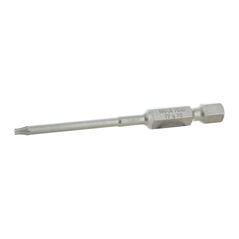 Wiha Torx Power Bit T7 x 70mm (2.75in) Pack of 10 Bits - Image 3