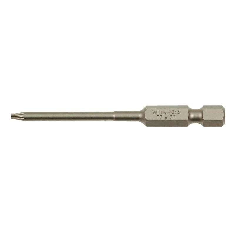 Wiha Torx Power Bit T7 x 70mm (2.75in) Pack of 10 Bits - Image 5