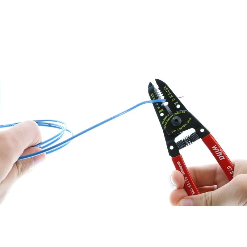 Wiha Wire Strippers & Cutters 6.0in - Image 2