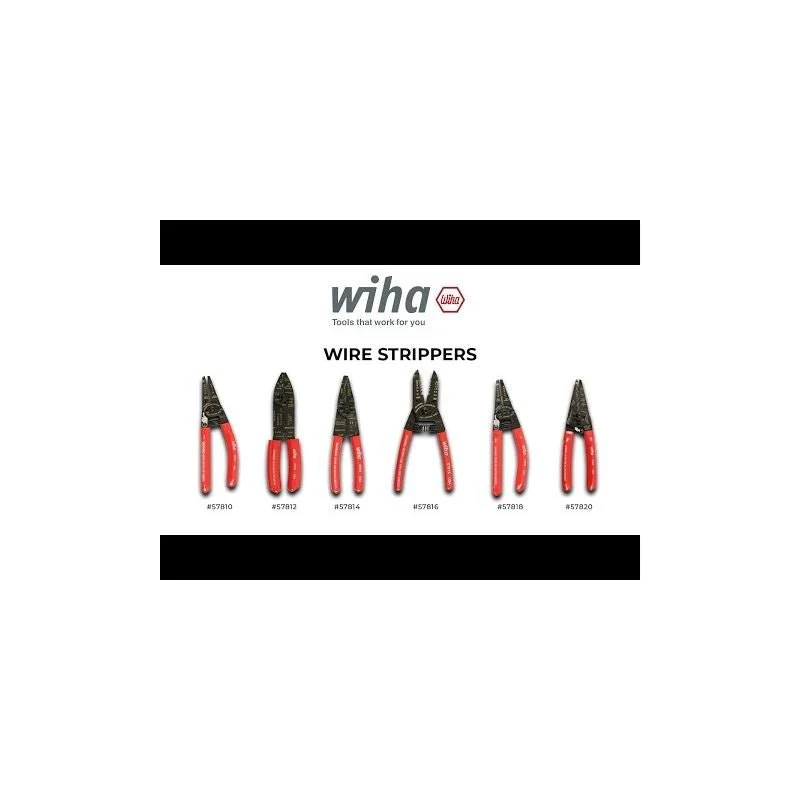 Wiha Wire Strippers & Cutters 7.25in - Image 6