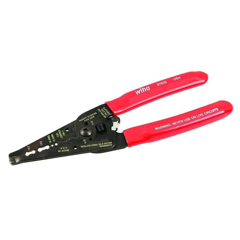 Wiha Wire Strippers Dual NM-B Cable 7.75in - Image 2
