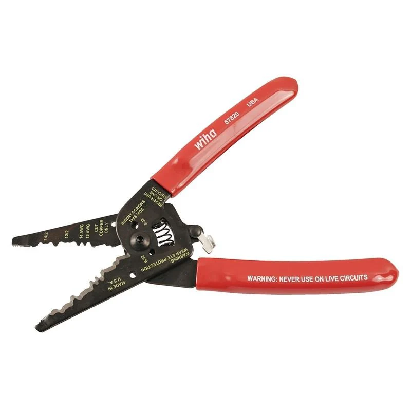 Wiha Wire Strippers Dual NM-B Cable 7.75in - Image 3