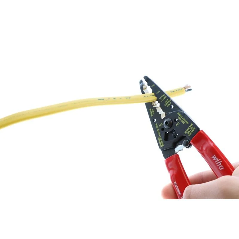 Wiha Wire Strippers Dual NM-B Cable 7.75in - Image 4